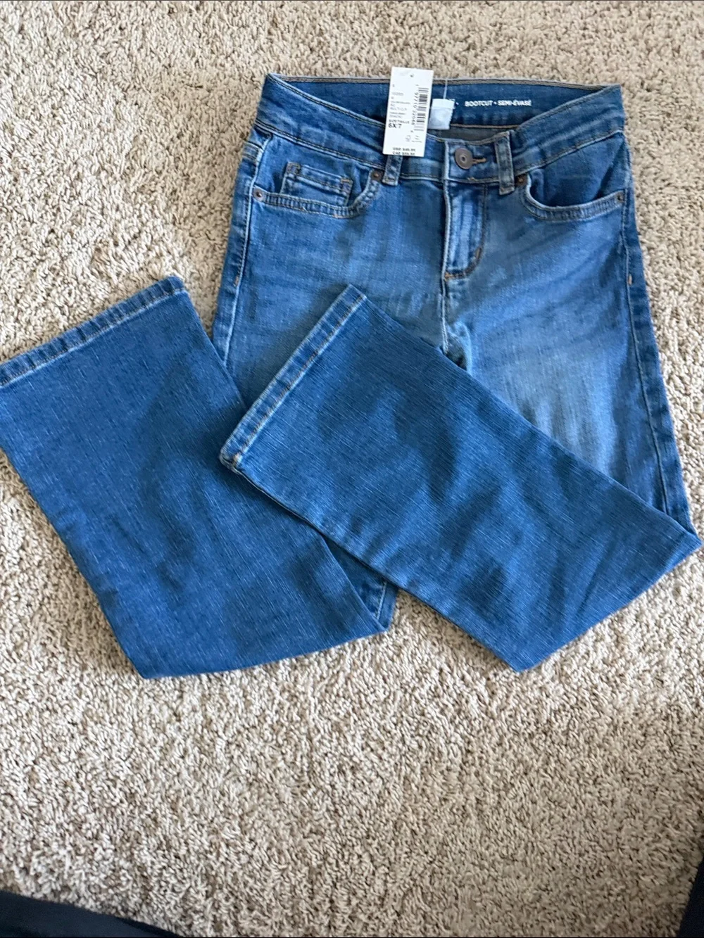 NWT Children's Place girls Bootcut Jeans size 6x/7